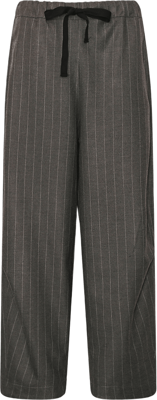 Hailey, Pants - Grey Stripes