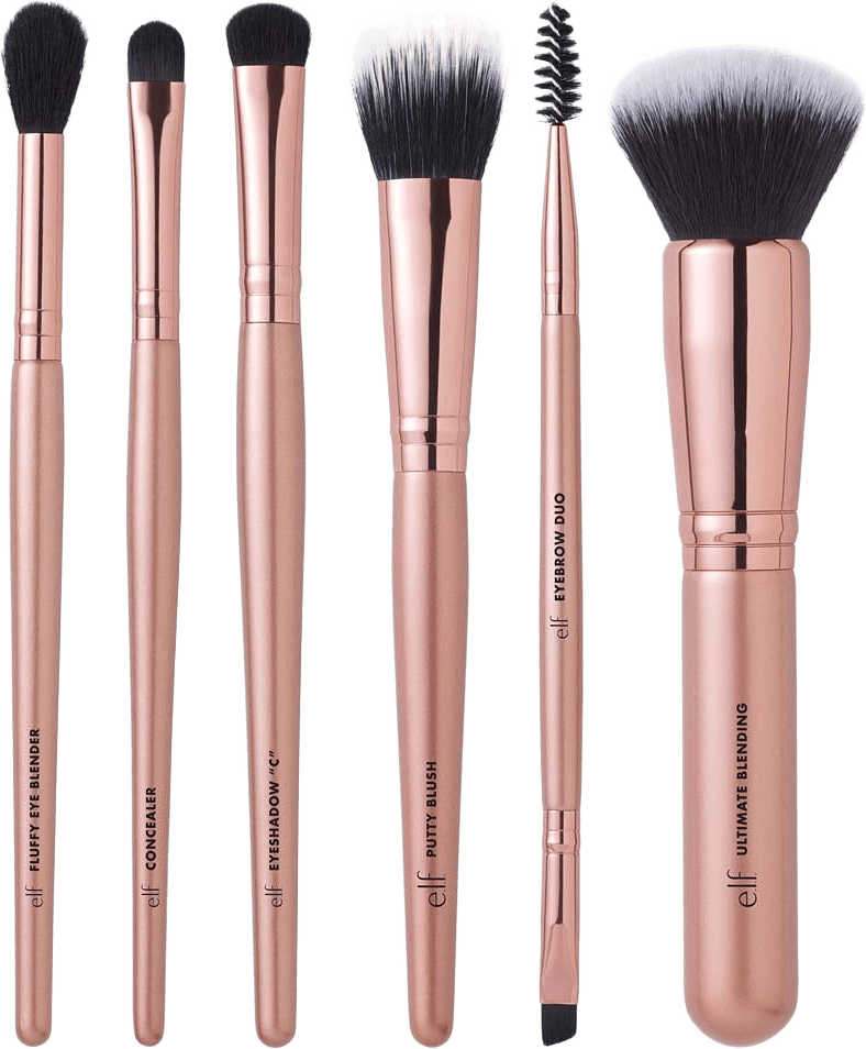 Makeup Brushes FF 6 pcs brush collection, från e.l.f.