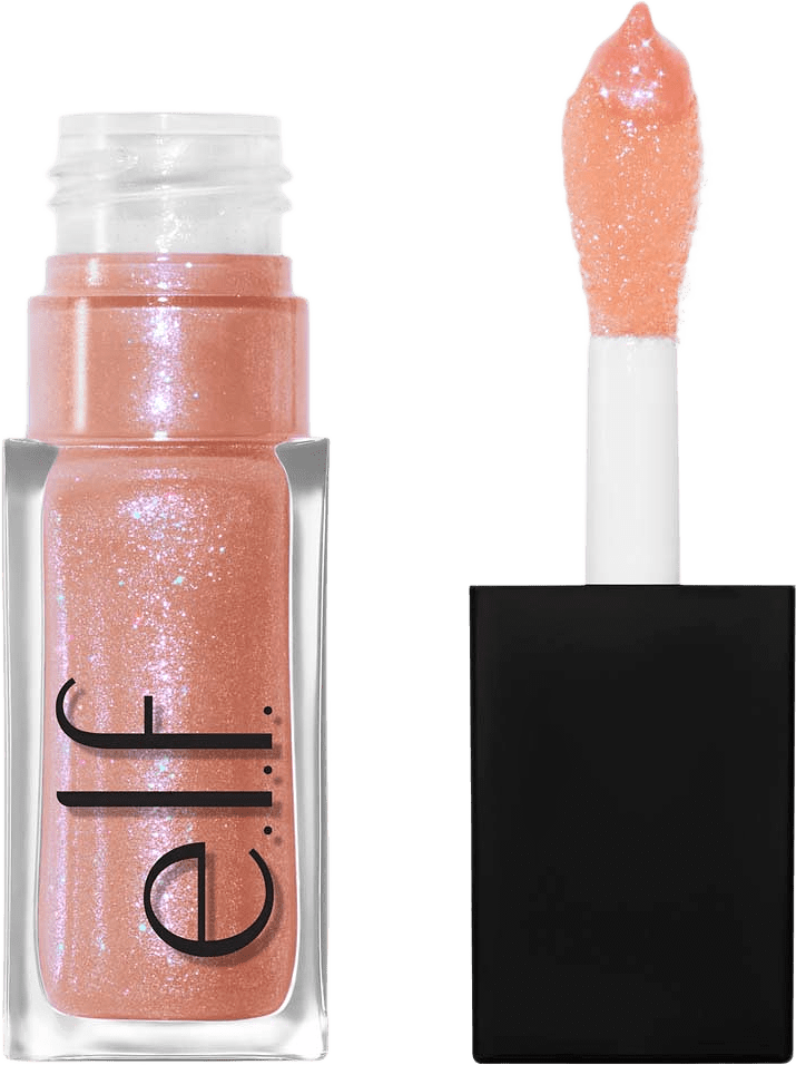 Glow Reviver Lip Oil Glimmer, från e.l.f, i färgen Candy Coded.