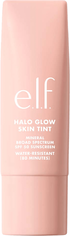 Halo Glow Skin Tint SPF50, från e.l.f, i färgen Deep Warm.