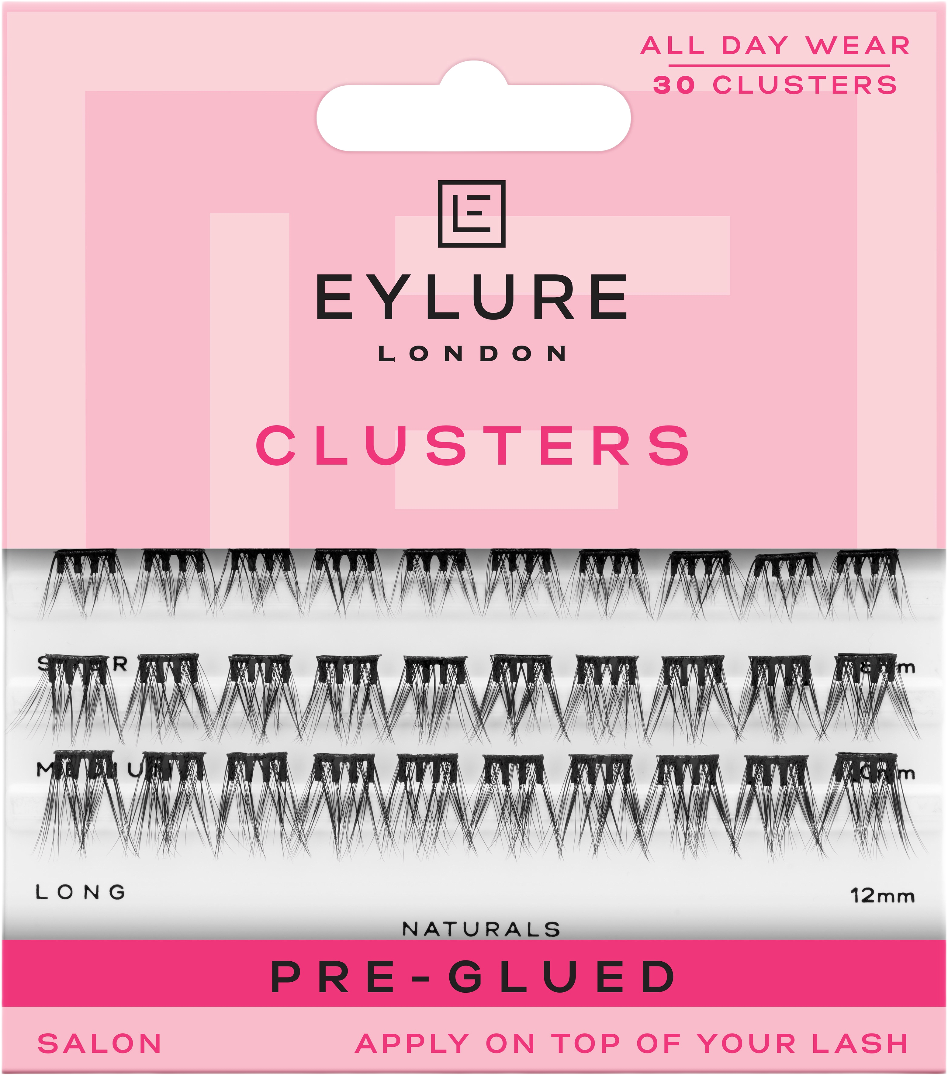 Pre-glued natural clusters, från Eylure.