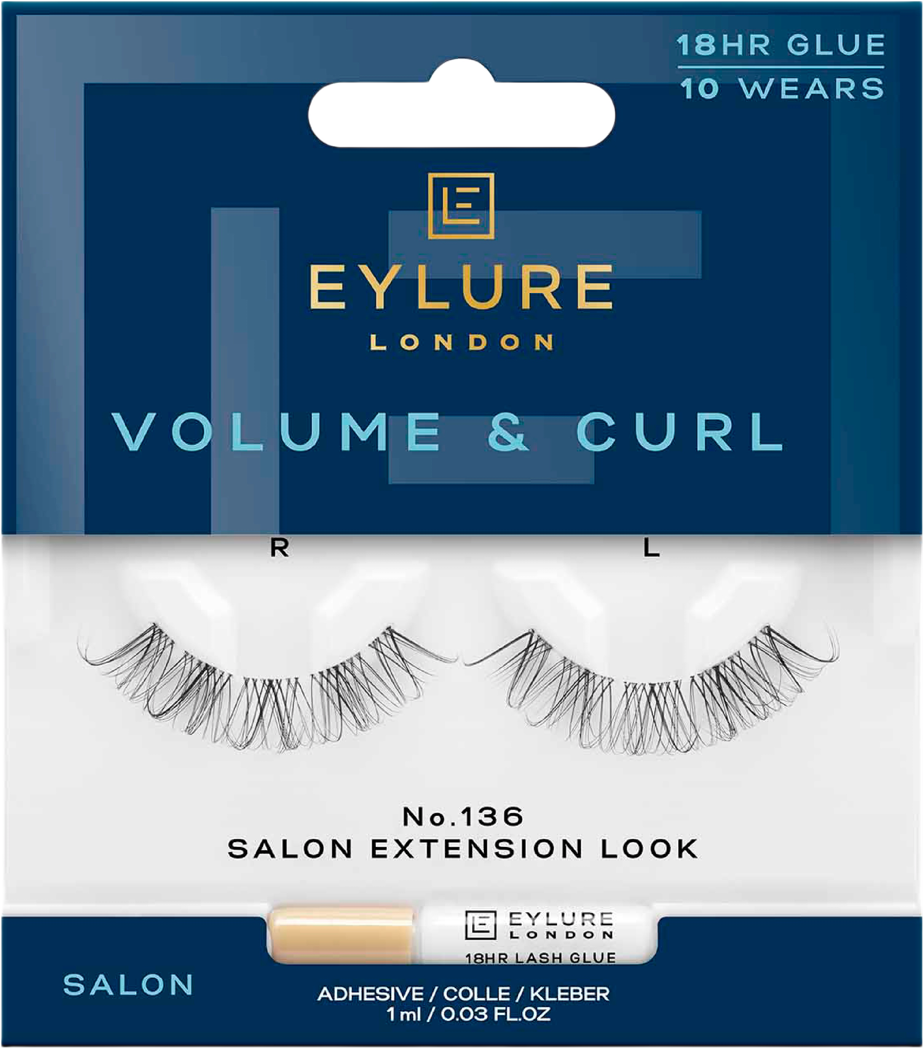 Volume & Curl no.136, från Eylure.