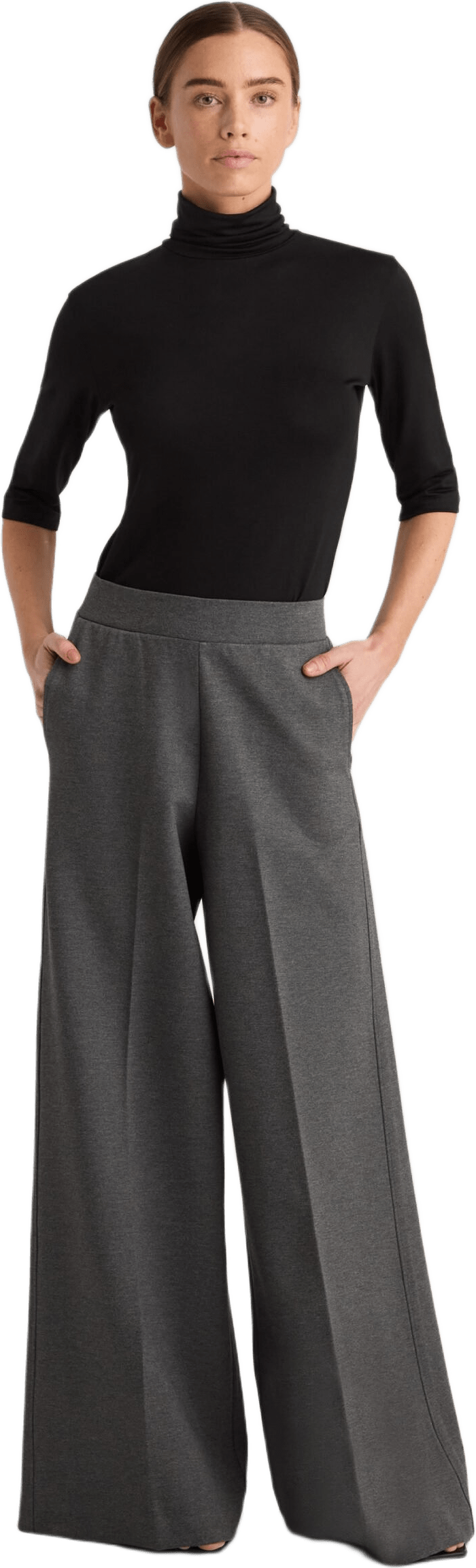 Luna Pants, från Residus, i färgen dark grey.