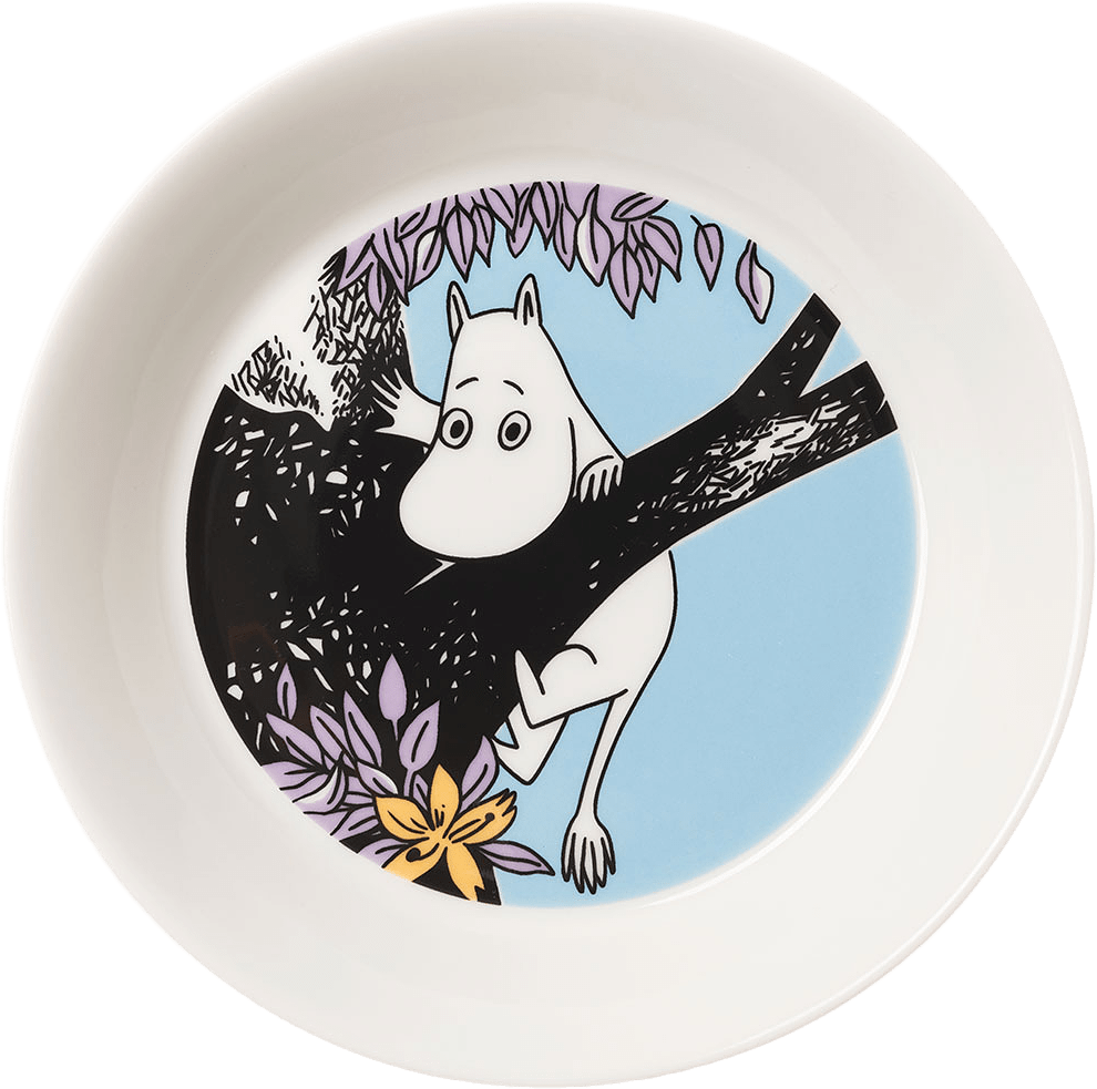 Mumin tefat 15 cm, från Arabia, i färgen Flerfärgad.