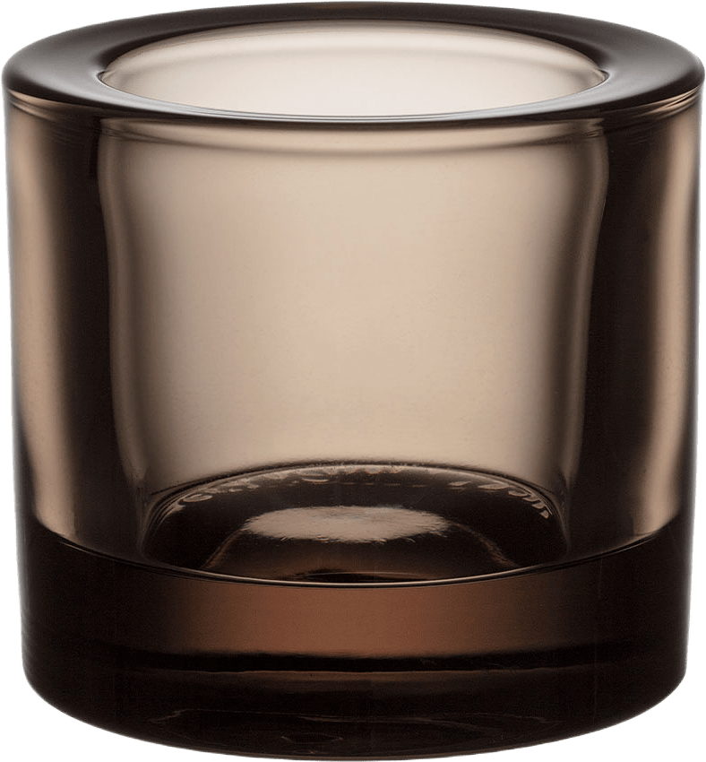 Kivi ljuslykta 60mm, från Iittala, i färgen Linne.