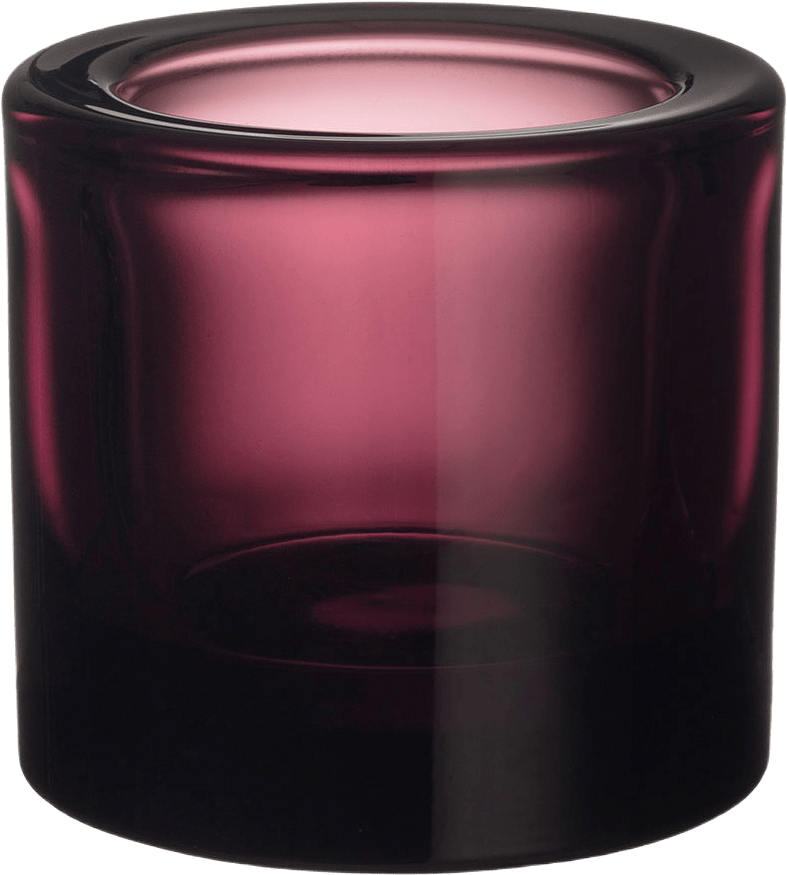 Kivi ljuslykta 60mm, från Iittala, i färgen Ljung.