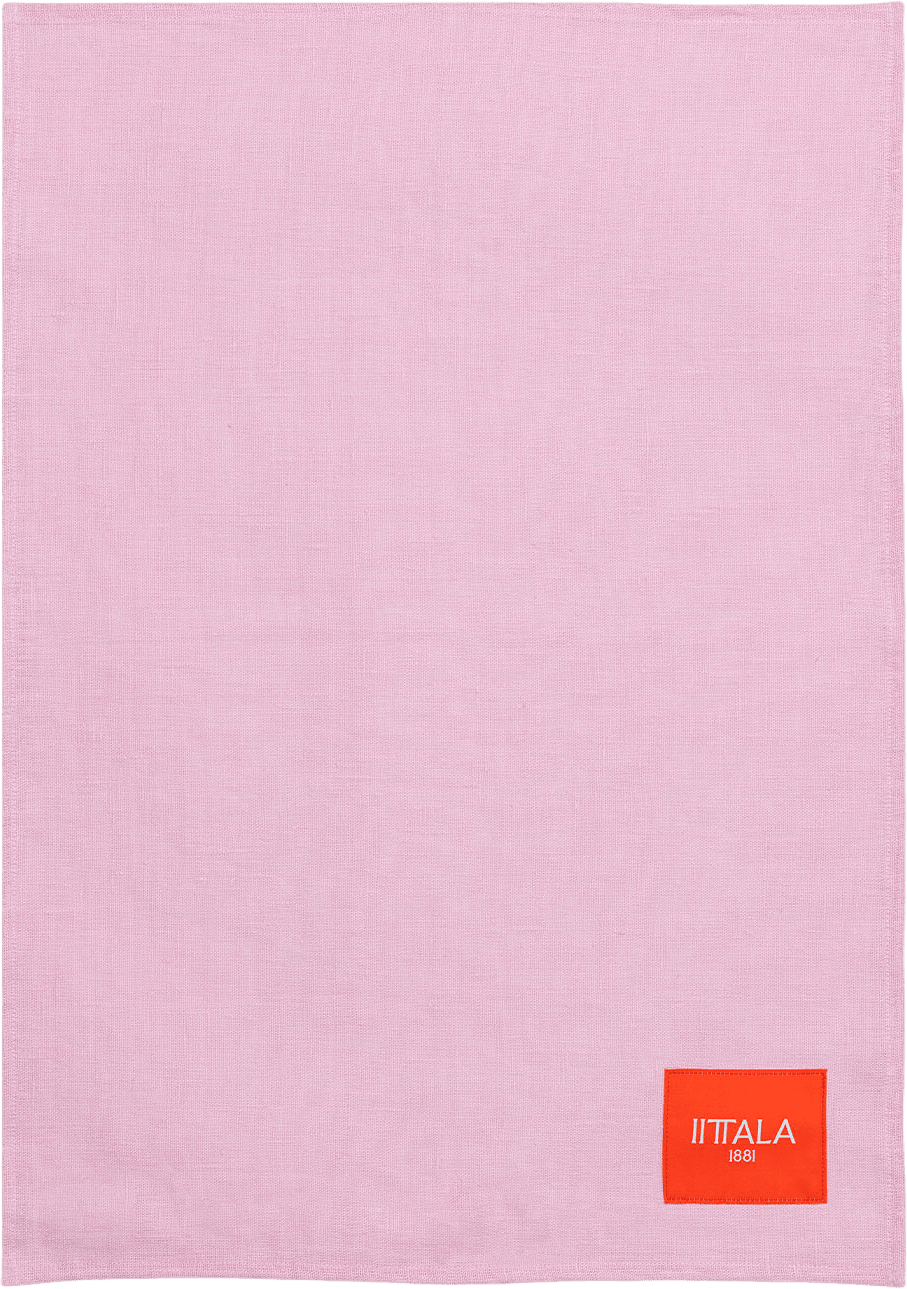 Play kökshandduk 47x65cm, från Iittala, i färgen Rosa/Orange.