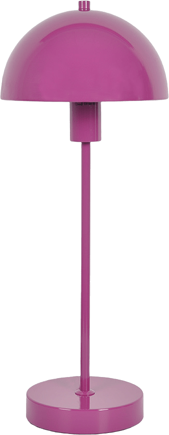 Bordslampa Vienda, från Herstal, i färgen dragon purple.