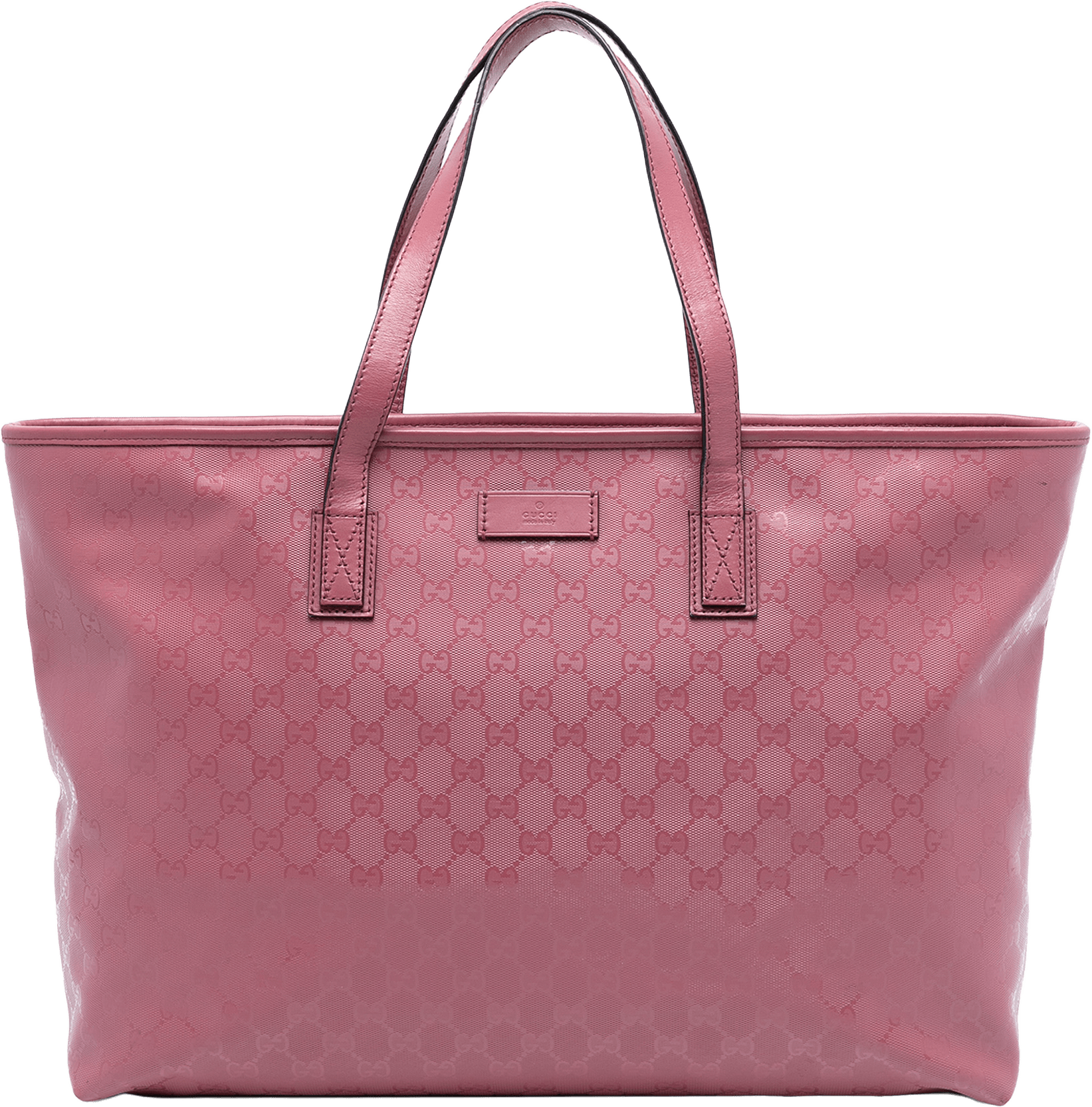 Gucci Large Gg Imprime Tote, från Luxclusif, i färgen pink.