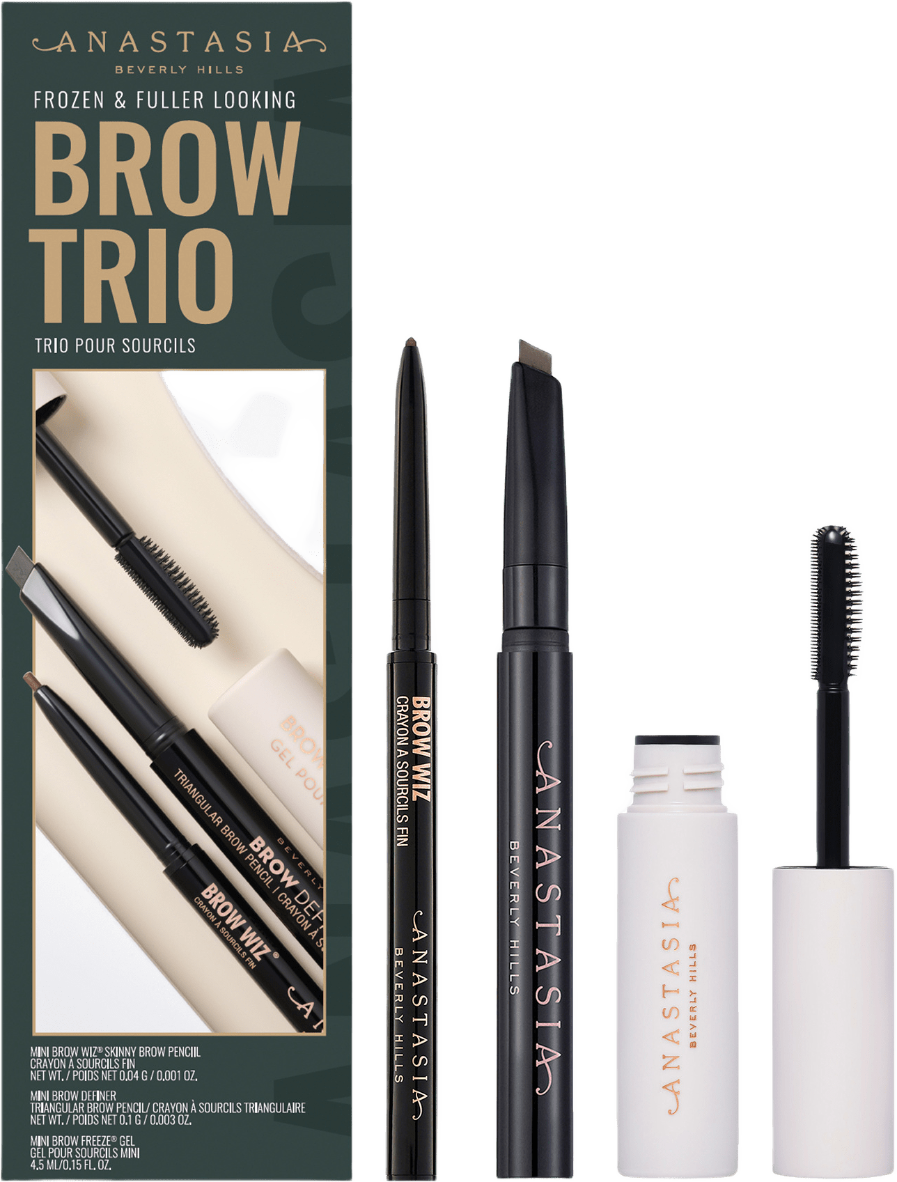 Frozen & Fuller Looking Brow Kit - Taupe, från Anastasia Beverly Hills, i färgen Taupe.