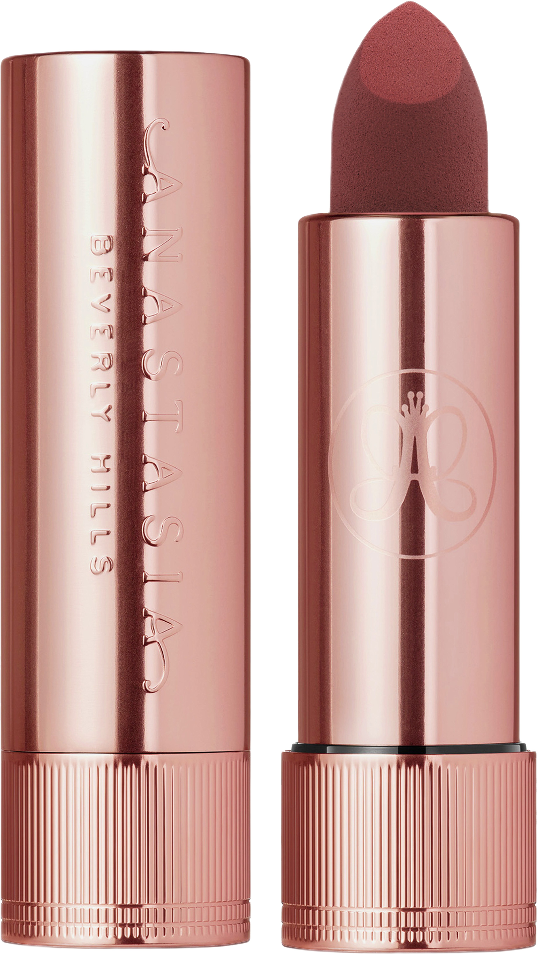 Matte Lipstick, från Anastasia Beverly Hills, i färgen Spice.