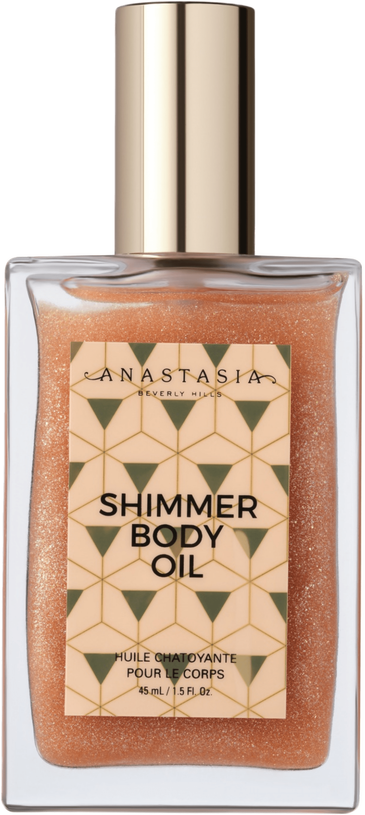 Shimmer Body Oil, från Anastasia Beverly Hills, i färgen Rose Gold.