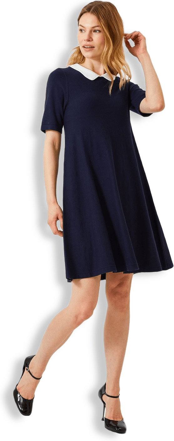 - Elisa Dress Navy