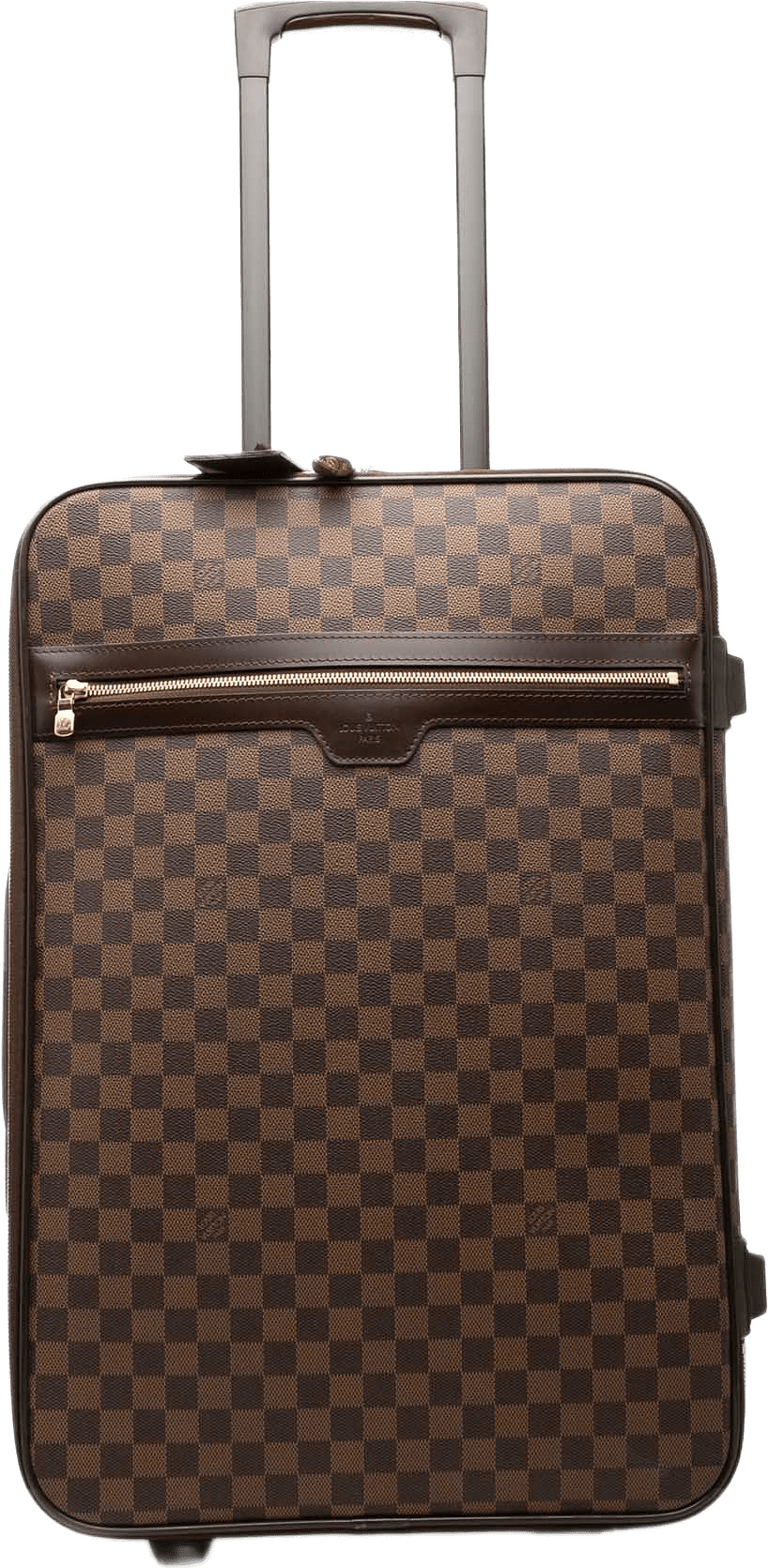 Louis Vuitton Damier Ebene Pegase 55, från Luxclusif, i färgen brun.