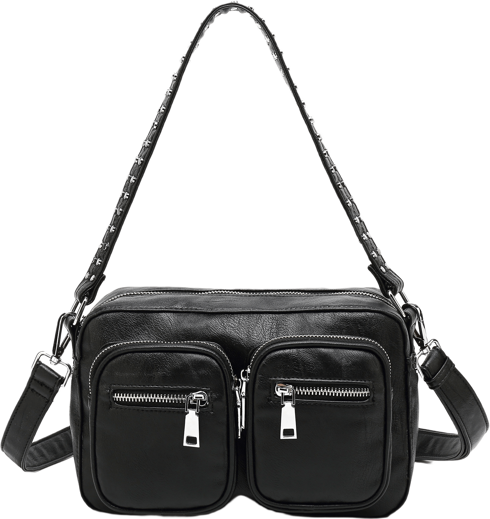 Celina Bag Black Leather Look - Black Leather Look