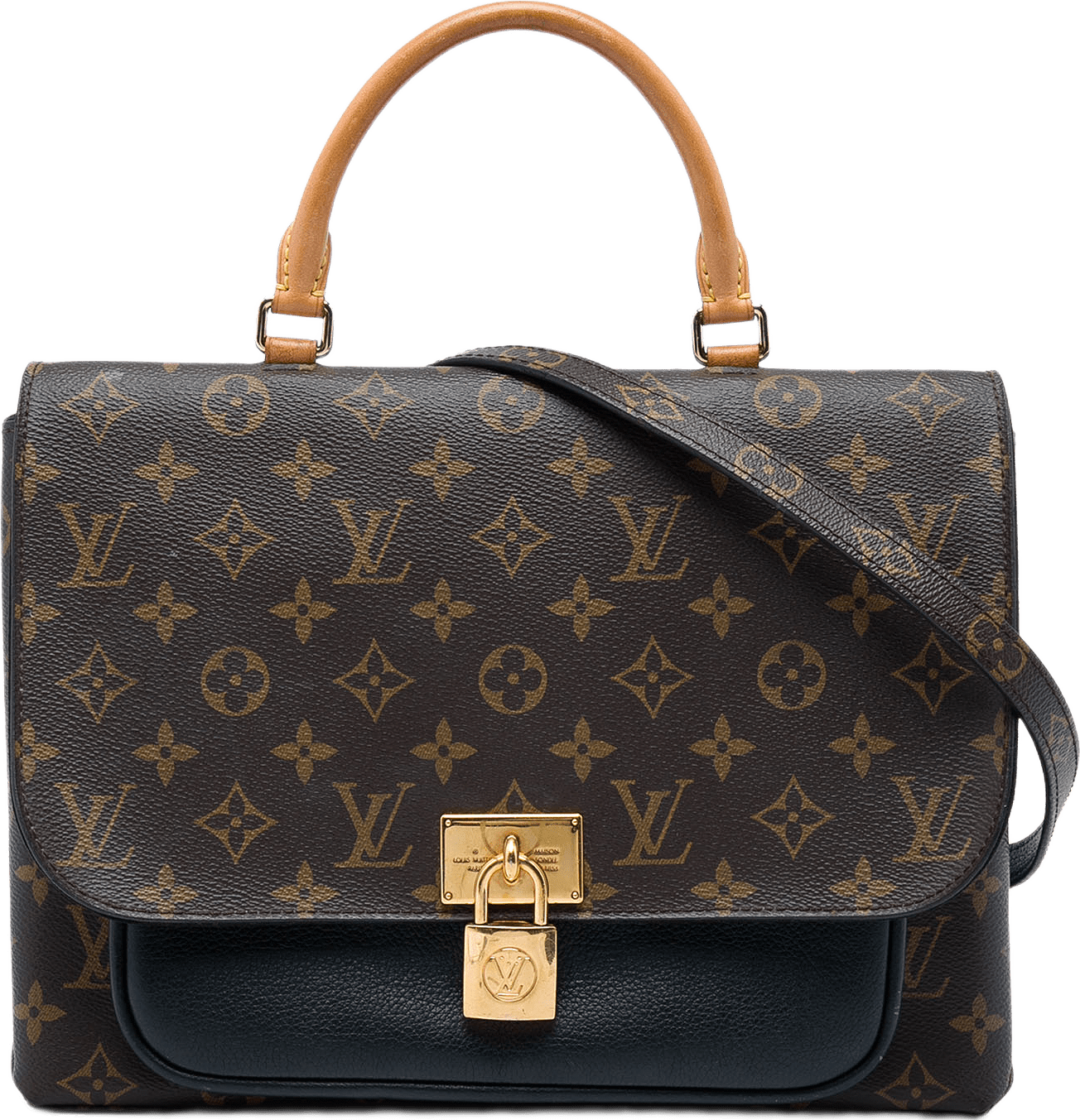 Louis Vuitton Monogram Marignan, från Luxclusif, i färgen brun.