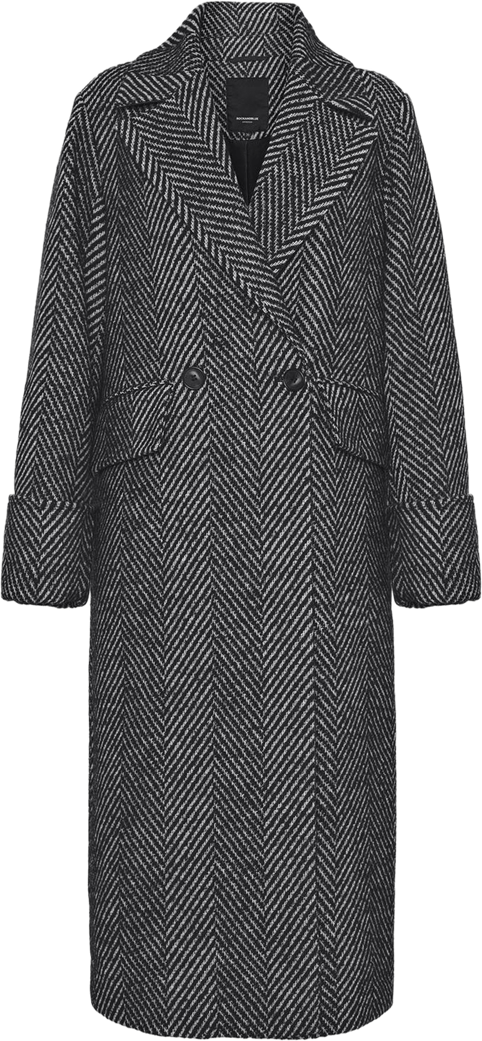 Vivienne Coat, från ROCKANDBLUE, i färgen black.