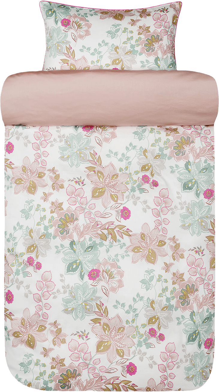 Cassandra satin bäddset 150x210 cm, från Høie of Scandinavia, i färgen Rosa.