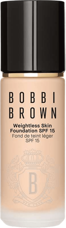 Weightless Skin Foundation SPF15, från Bobbi Brown, i färgen Porcelain.
