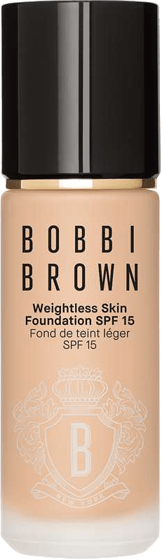 Weightless Skin Foundation SPF15, från Bobbi Brown, i färgen Warm Beige.