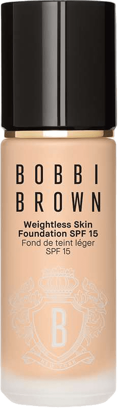 Weightless Skin Foundation SPF15, från Bobbi Brown, i färgen Warm Porcelain.