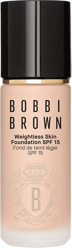 Weightless Skin Foundation SPF15, från Bobbi Brown, i färgen Ivory.
