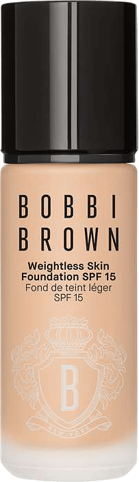 Mini Weightless Skin Foundation SPF 15, från Bobbi Brown, i färgen Warm Beige.