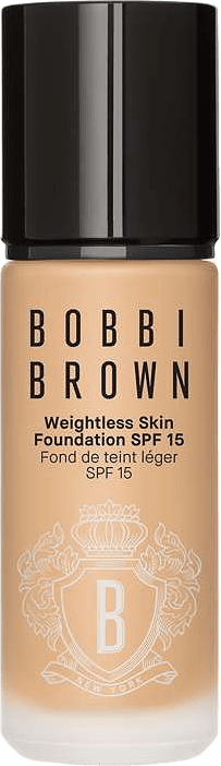 Mini Weightless Skin Foundation SPF 15, från Bobbi Brown, i färgen Natural Tan.