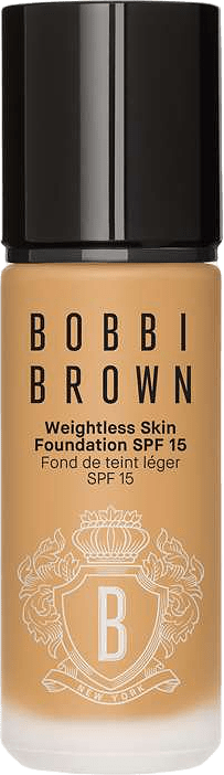 Mini Weightless Skin Foundation SPF 15, från Bobbi Brown, i färgen Warm Honey.