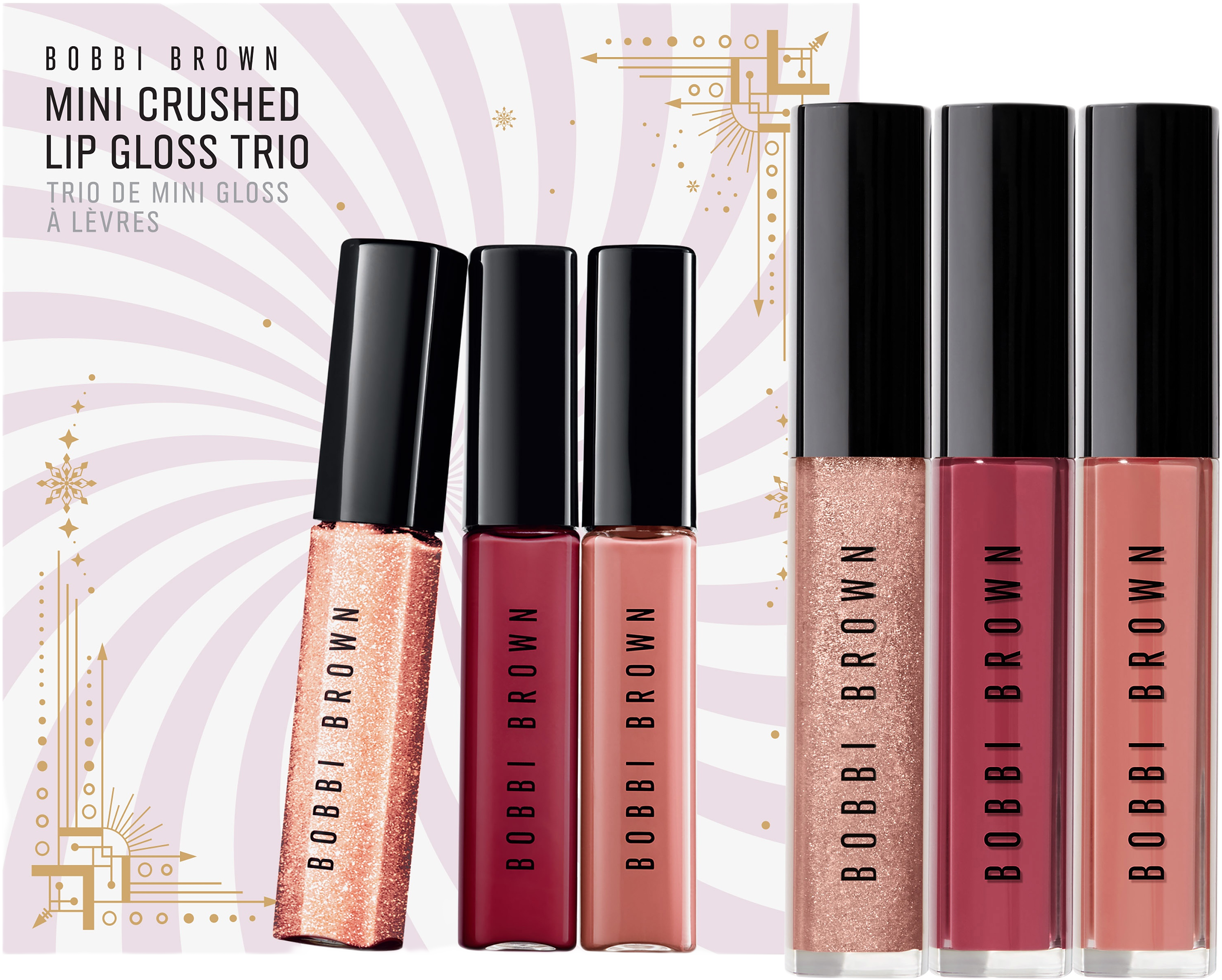 Mini Crushed Lip Gloss Trio, från Bobbi Brown.