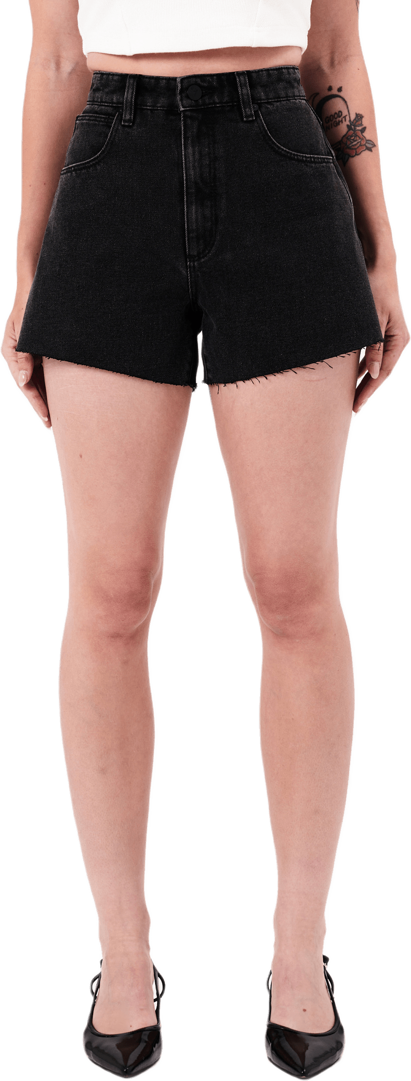 Venice Short Heidi Washed Black