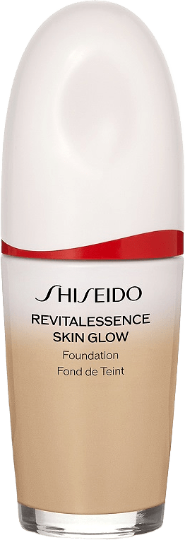 Revitalessence Glow Foundation, från Shiseido, i färgen R E 310.