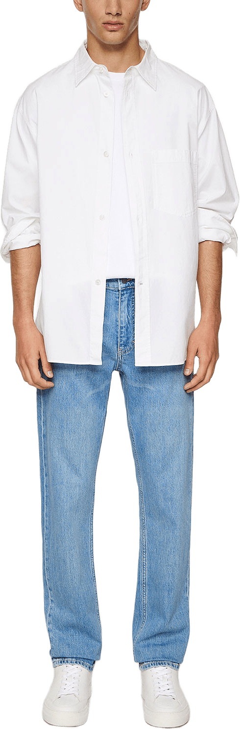 Jax Light Wash Slim Jeans, från J.Lindeberg, i färgen Light Blue.