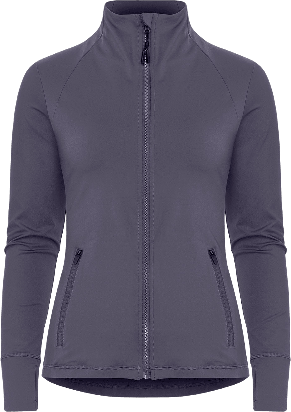 Legacy Full Zip, från Röhnisch, i färgen Dk Grey Plum.