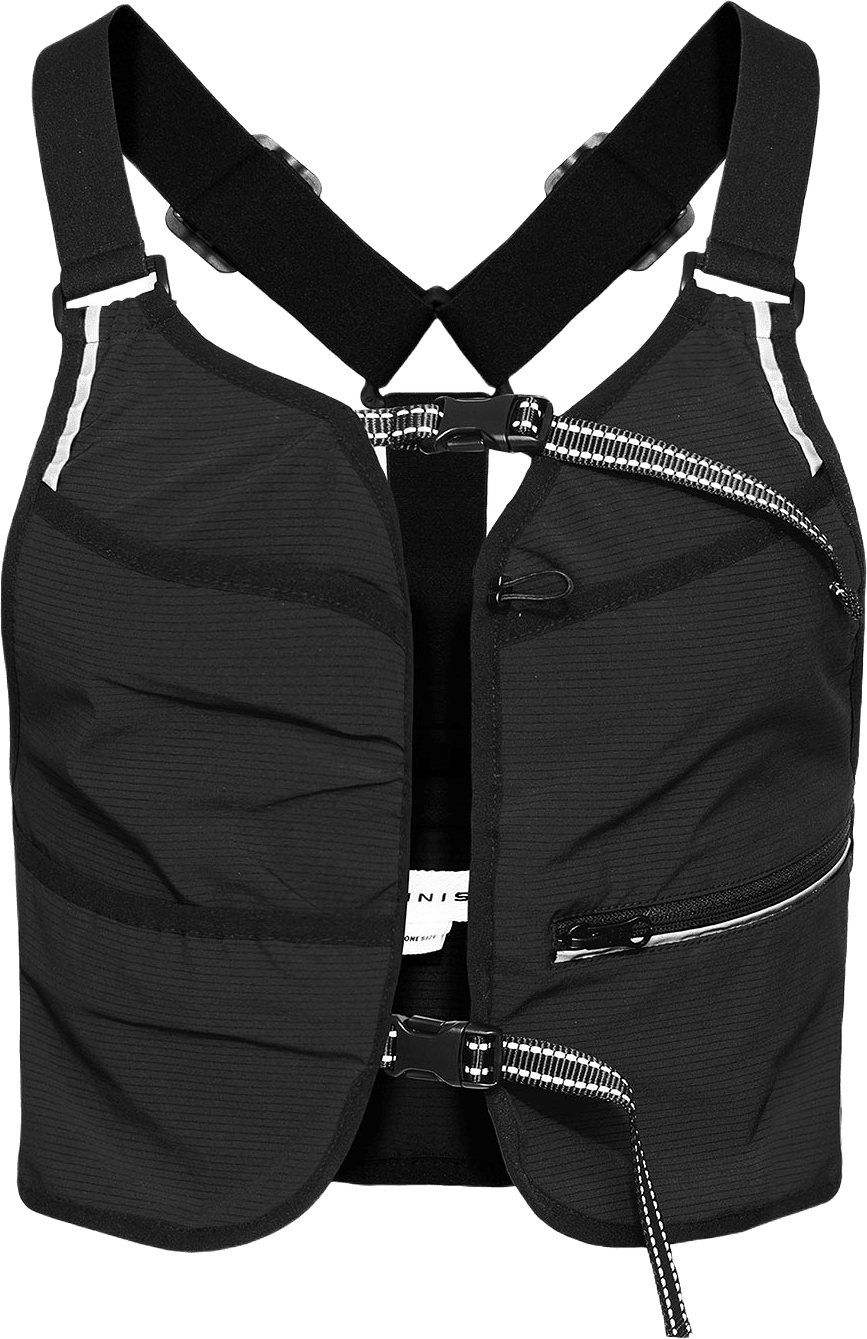 Glowy Running Vest, från Röhnisch, i färgen Black.