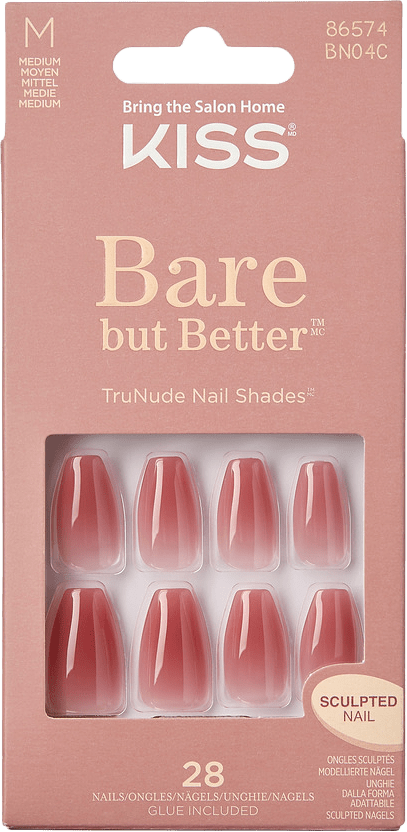 Bare But Better Naglar, från Kiss, i färgen Nude Nude.