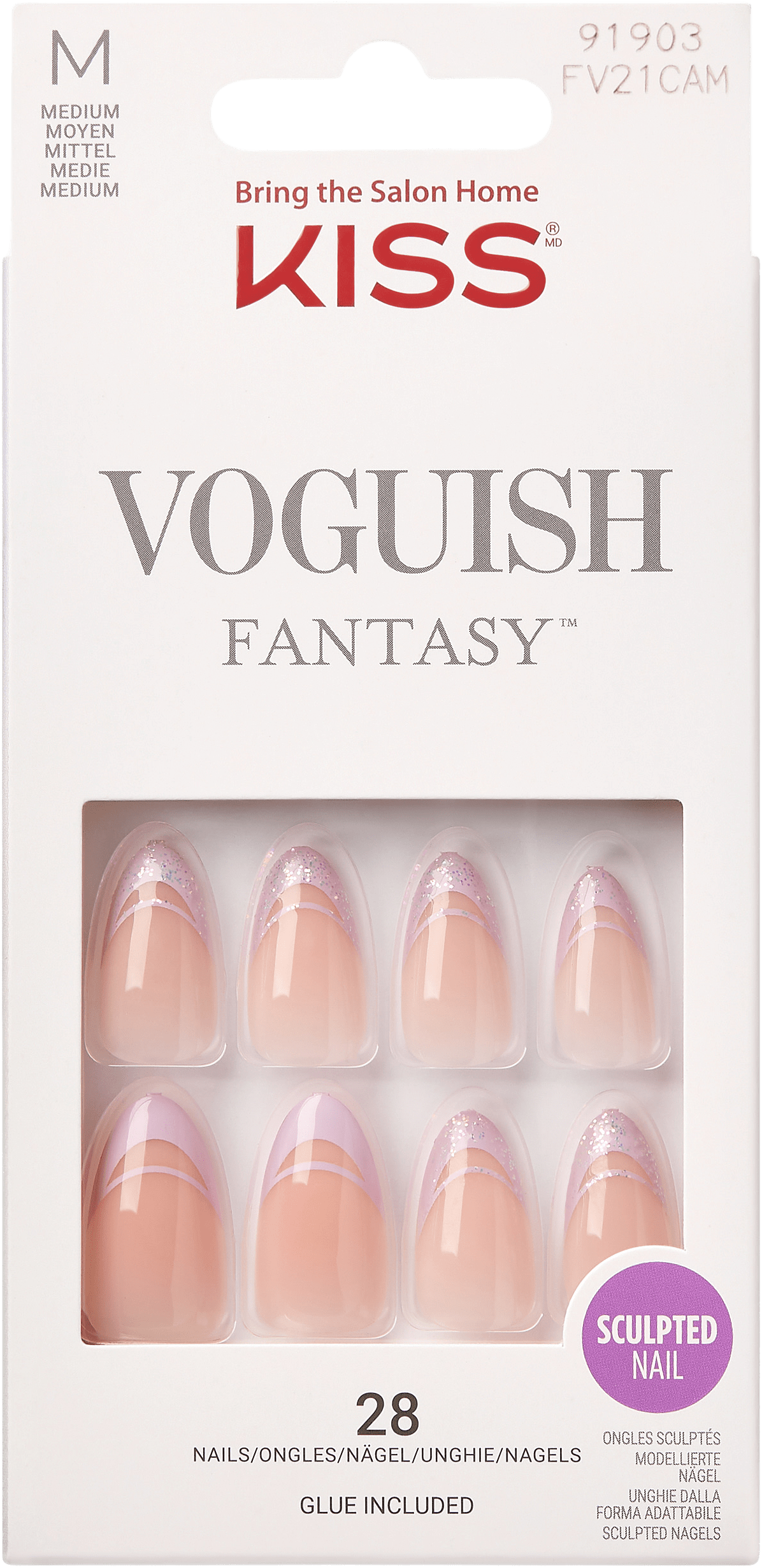 Voguish Fantasy Nails - Rainy Night, från Kiss, i färgen Rainy Night.