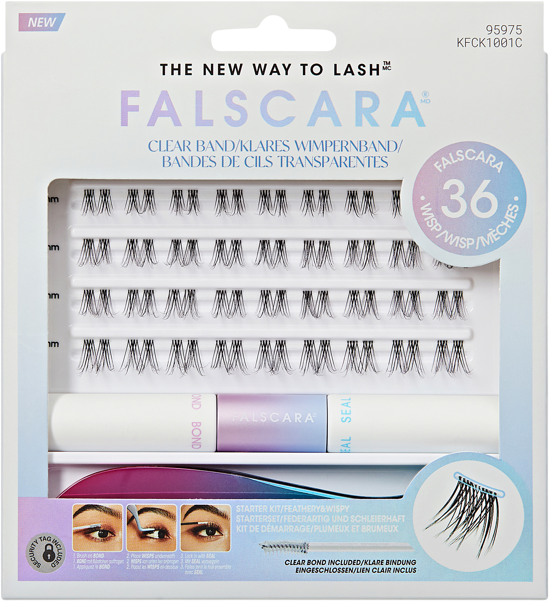 Falscara Eyelash - Starter Kit 01, från Kiss.