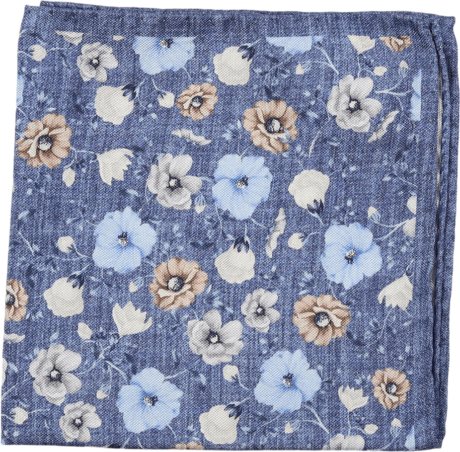 Pocket Square, från Amanda Christensen, i färgen Navy.