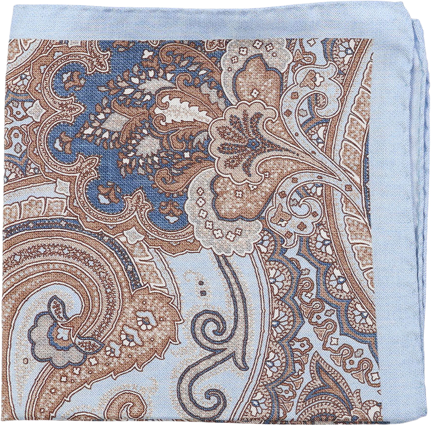 Pocket Square, från Amanda Christensen, i färgen Sky Blue.