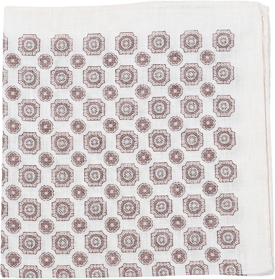 Pocket Square, från Amanda Christensen, i färgen Cream.