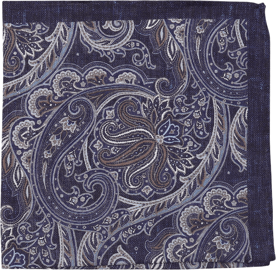 Pocket Square, från Amanda Christensen, i färgen Navy.