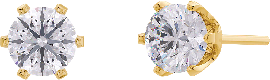 Crown Studs Mini Gold, från Edblad, i färgen Gold.