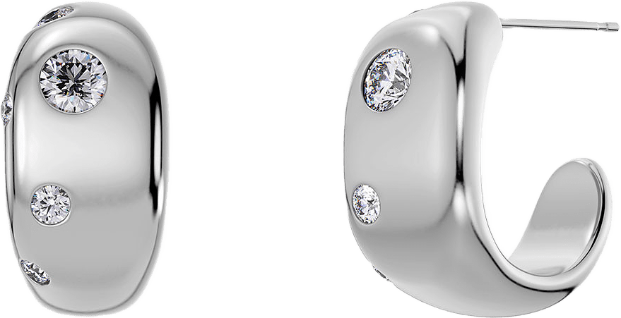 Selena Hoops S Steel, från Edblad, i färgen Steel.