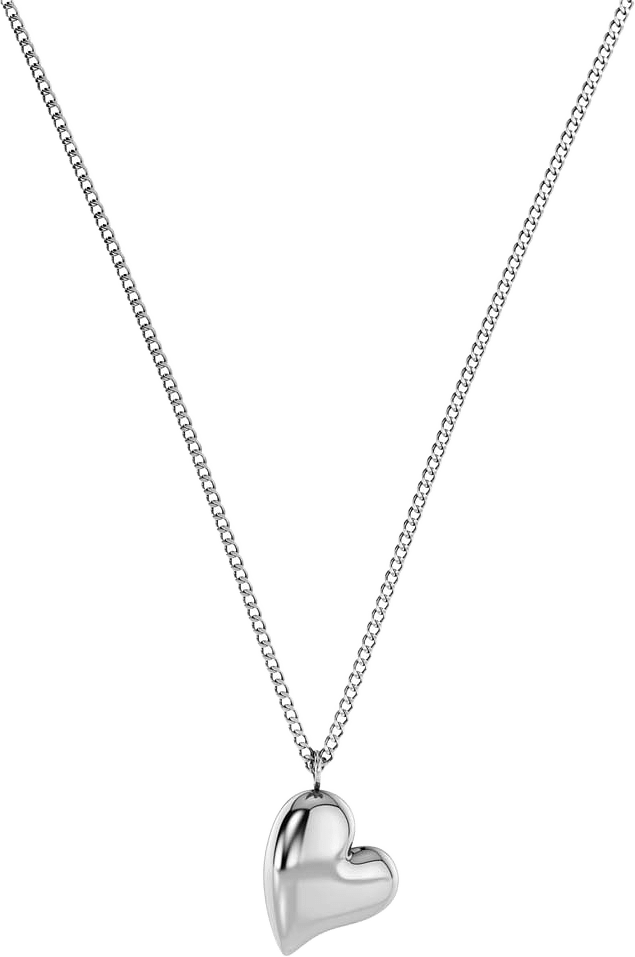 Amorina Necklace S Steel, från Edblad, i färgen Steel.