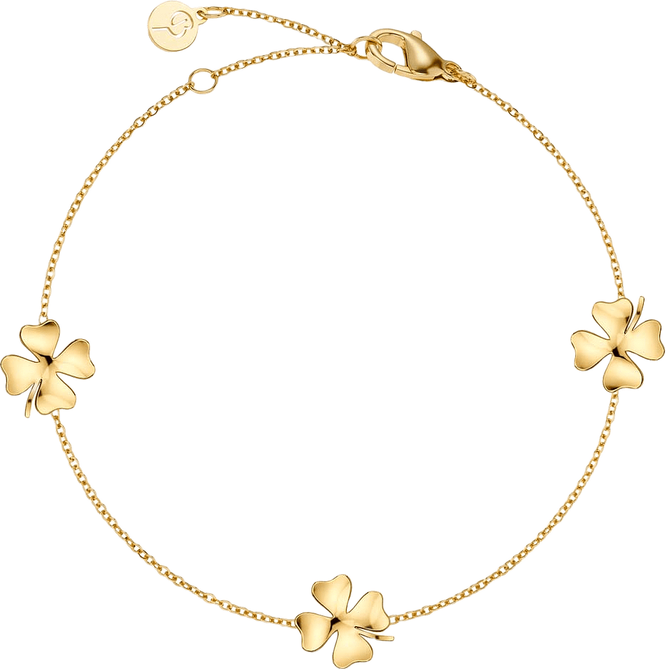 Lucky Mini Bracelet Multi Gold, från Edblad, i färgen Gold.