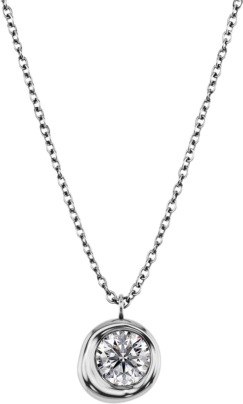 Ocean Gem Necklace S Steel, från Edblad, i färgen Steel.