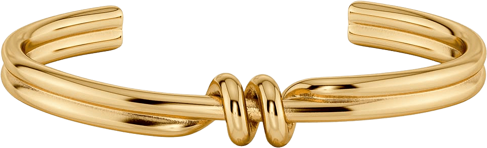 Swivel Bangle Gold, från Edblad, i färgen Gold.