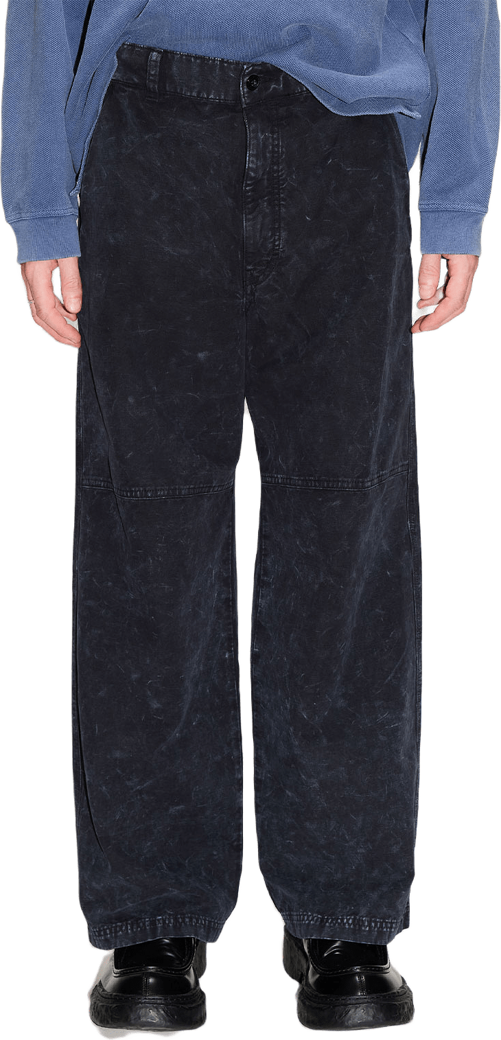 Stamp Trousers, från Hope, i färgen Black Marble.