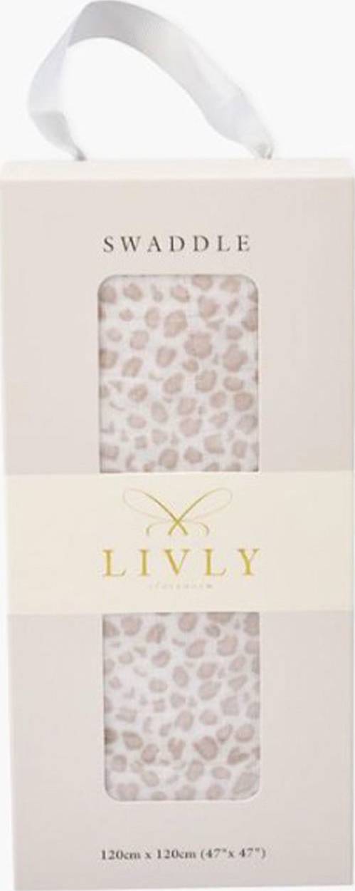 1-pack swaddle, från Livly, i färgen Beige.